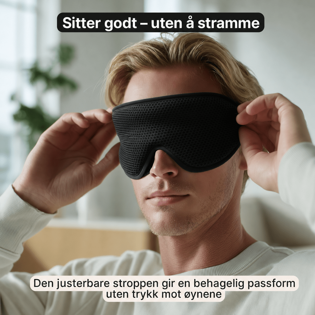 SleepMax – Sovemaske for mørklegging - AVABeauty.no